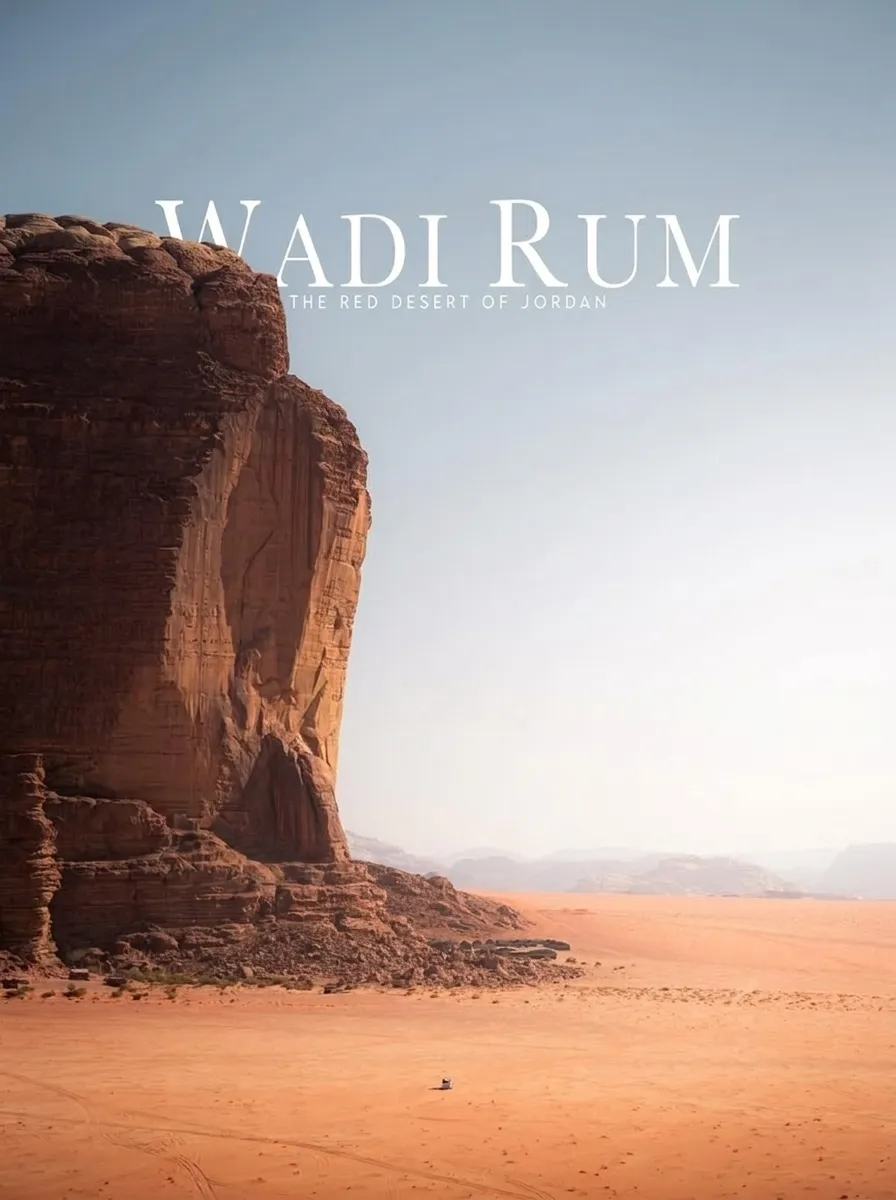 Wadi Rum desert landscape